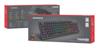 Genesis Thor 303 RGB Gaming Keyboard Gaote Outemu Brown QWERTZ USB