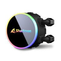 Sharkoon Wasserkühlung S70 RGB 2 Lüfter      240mm  schwarz
