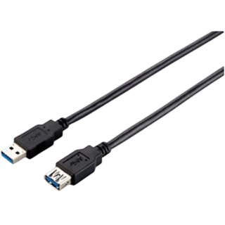 Equip USB 3.0 Typ-A auf A Verlängerungskabel Stecker auf Buchse 5Gbps 2m schwarz
