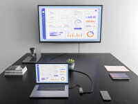 Equip USB-C 5-in-1-Multifunktionsadapter, HDMI, Gigabit LAN, USB 3.2 GEN1, 100W USB PD