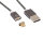 RealPower 168194 USB Kabel 1 m USB A Micro-USB B Grau