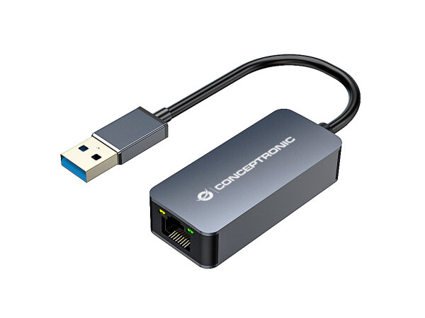 CONCEPTRONIC Adapter USB-A3.0->2.5GbE WoL      5Gbs 0.14m sw