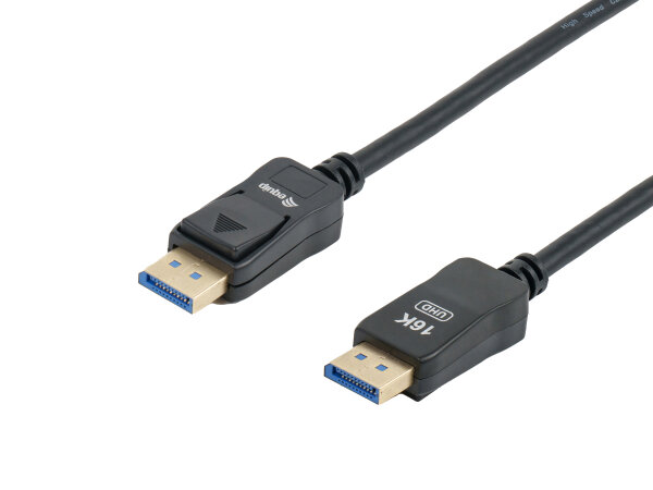 Equip Premium DP DisplayPort 2.1 Kabel 16K/60Hz 40Gbps HDCP 2m schwarz