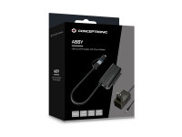 Conceptronic USB 3.0 / 2.5"+3.5" SATA 6Gb/s 22pin Adapter mit Netzteil schwarz