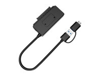 Conceptronic USB 3.0 / 2.5"+3.5" SATA 6Gb/s 22pin Adapter mit Netzteil schwarz