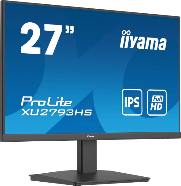 Iiyama ProLite 27" (68.6 cm) Full-HD-Monitor mit IPS-Panel-Technologie und einem Edge-to-Edge Design. Perfekt für Multi-Monitor-Setups