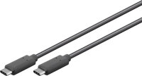 Goobay USB-C 3.1 Gen.1 Kabel 3m schwarz USBC 5Gbit/s