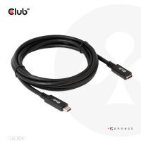 Club3D Kabel   USB 3.2 Typ C   1m Verlängerung   5Gbps St/Bu retail