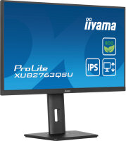 IIYAMA 68.6cm (27")  XUB2763QSU-B1 16:9 HDMI+DP+USB IPS Lift