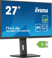IIYAMA 68.6cm (27")  XUB2763QSU-B1 16:9 HDMI+DP+USB IPS Lift