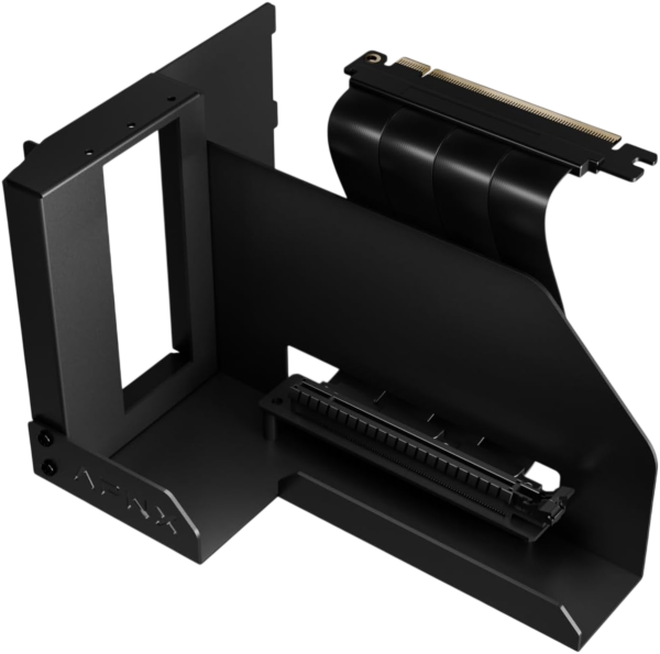 APNX V1 Vertikal GPU-Halterung PCIe 5.0 x16 gewinkelt 14.5cm Flachbandkabel+Blende