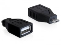 DELOCK USB Adapter A -> micro B Bu/St