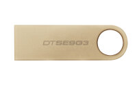 Kingston Technology DataTraveler 128GB 220MB/s Metall-USB-Stick 3.2 Gen 1 SE9 G3