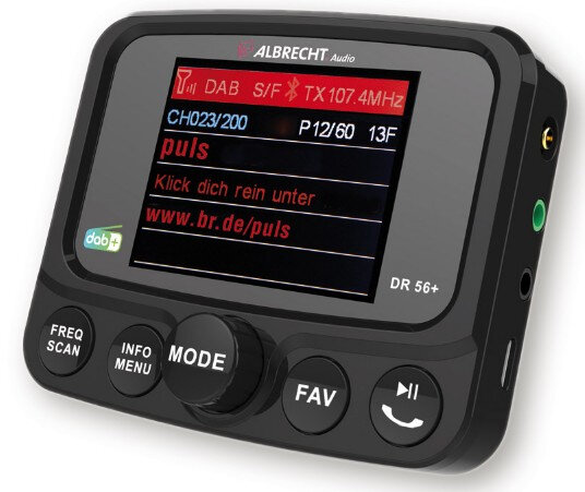 Albrecht DR 56+ Autoradiotuner