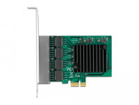 DELOCK PCI Express x1 Karte 4 x RJ45 Gigabit LAN RTL8111