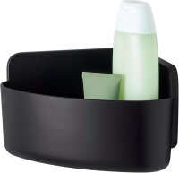 tesa Lavaa Eckduschkorb S mattschwarz 3kg