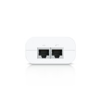 Ubiquiti UISP U-PoE++ Gigabit PoE-Injektor 2x RJ45 60W passiv 48V weiß