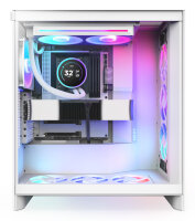 NZXT Kraken Elite 280 (2x 140mm Lüfter) RGB Prozessor All-in-One-Flüssigkeitskühler 2x 14cm weiß