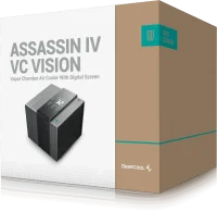 DeepCool ASSASSIN IV VC VISION Prozessor Luftkühlung 120/140 mm Schwarz 1 Stück(e)