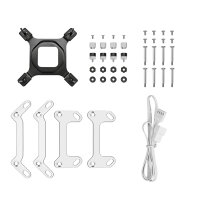 DeepCool Mystique 240 WH Prozessor All-in-One-Flüssigkeitskühler 12 cm Weiß 1 Stück(e)