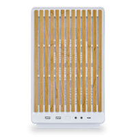 Lian Li DAN Cases A3-mATX White Wood Edition 27.63l Mini Tower Mesh Holzelemente