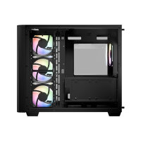 LC-Power LC-8001B-ON Computer-Gehäuse Midi Tower Schwarz