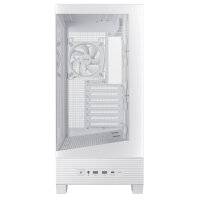 ASUS A31 Plus TG ARGB WHITE Midi Tower Weiß