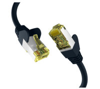 EFB CAT6a 3m Patchkabel S/FTP PIMF schwarz