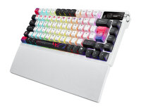 ASUS ROG Azoth X Tastatur Gaming USB + RF Wireless + Bluetooth QWERTZ Weiß