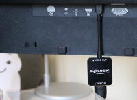 DeLOCK 62712 Videokabel-Adapter 0,15 m DisplayPort HDMI Schwarz