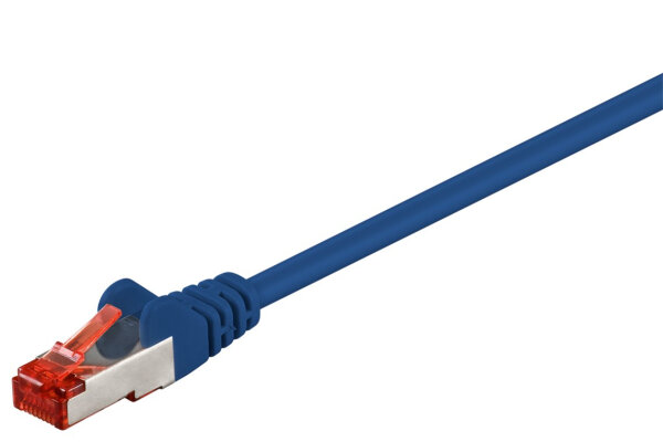 Goobay 68273 Netzwerkkabel Blau 15 m Cat6 S/FTP (S-STP)