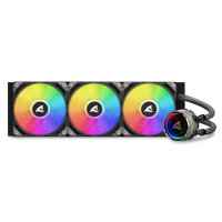Sharkoon Wasserkühlung S90 RGB 3 Lüfter      360mm  schwarz