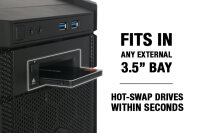We-Ra. IcyDock  6,3cm SAS/SATA HDD&SSD in 1x 3,5" retail