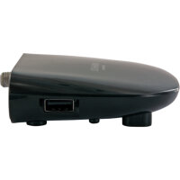 Schwaiger DVB-S2 Receiver mit USB-Anschluss, FTA, schwarz