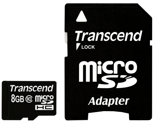 8GB Transcend microSDHC