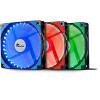 Inter-Tech Argus L-12025 BL 120mm Case Fan Lüfter  blau