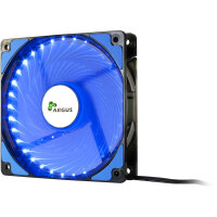 Inter-Tech Lüfter 120*120*25 ARGUS L-12025 BL, blau