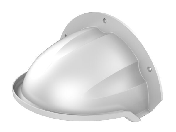 LevelOne Regenschutz für Dome halb           Verbundfaser ws