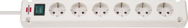 Brennenstuhl Steckdosenl. Comfort-Line Bremounta 6x 3m weiß