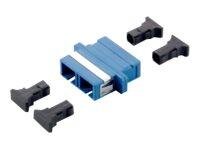Equip LWL-Koppler SC->SC  Singlemode Duplex      12Stk  blau