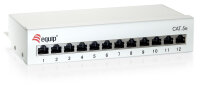 Equip Patchpanel 12 Port Cat6 weiß