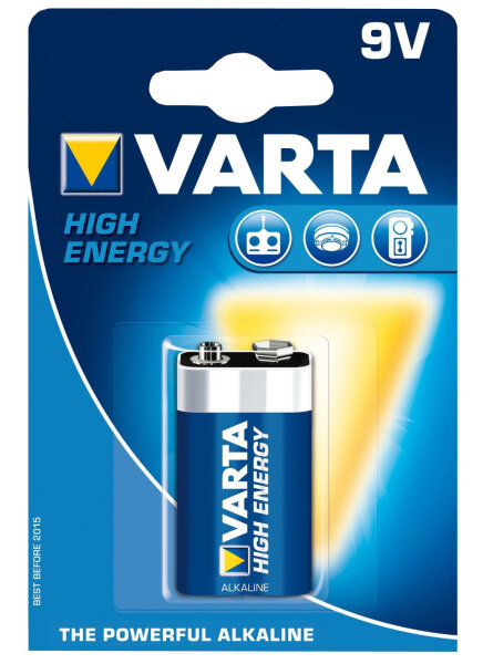 Varta Batterie LONGLIFE Power (High Energy) 9V  Block   1St.