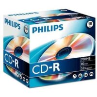 Philips CD-R Audio 80min 10pcs