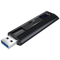 128GB SanDisk Cruzer Extreme USB 3.1 Stick Alu Slider...