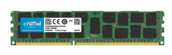 16GB Crucial DDR3L-1600 ECC