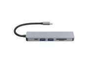 Conceptronic DONN 61 Multifunktion 6in1 USB 4-Port Hub+HDMI+Cardreader