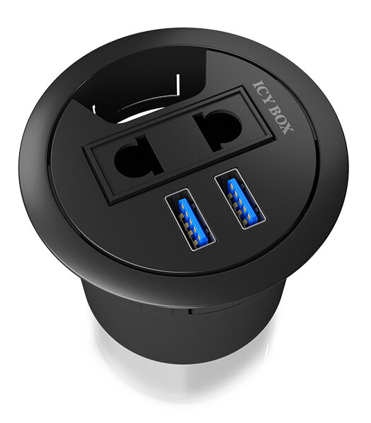ICY BOX Tisch USB-Hub USB 3.0