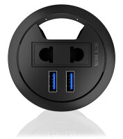 ICY BOX Tisch USB-Hub USB 3.0