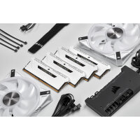 32GB Corsair Vengeance PRO SL DDR4-3600 RGB CL18 2x 16GB Dual Channel RAM Kit DDR4 3600MHz white / weiß