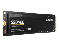 250GB Samsung SSD 980 M.2 2280 PCIe 3.0 x4 NVMe 1.4